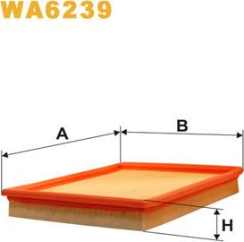 WIX Filters WA6239 - Filtre à air cwaw.fr