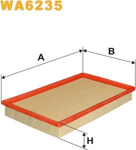 WIX Filters WA6235 - Filtre à air cwaw.fr