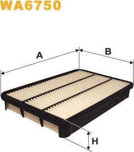 WIX Filters WA6750 - Filtre à air cwaw.fr