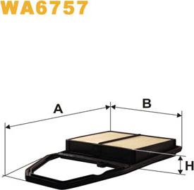 WIX Filters WA6757 - Filtre à air cwaw.fr