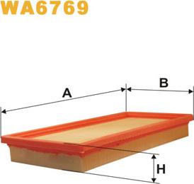 WIX Filters WA6769 - Filtre à air cwaw.fr