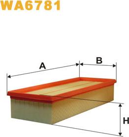 WIX Filters WA6781 - Filtre à air cwaw.fr