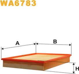 WIX Filters WA6783 - Filtre à air cwaw.fr