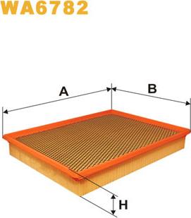 WIX Filters WA6782 - Filtre à air cwaw.fr