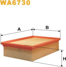 WIX Filters WA6730 - Filtre à air cwaw.fr