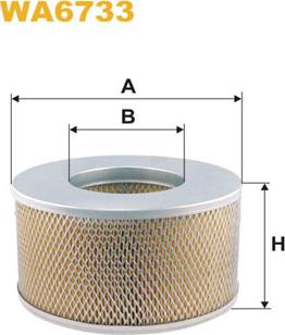 WIX Filters WA6733 - Filtre à air cwaw.fr