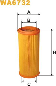 WIX Filters WA6732 - Filtre à air cwaw.fr