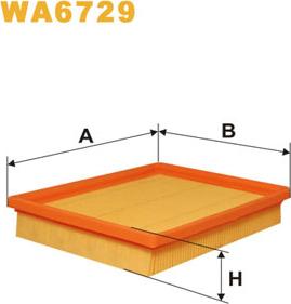 WIX Filters WA6729 - Filtre à air cwaw.fr