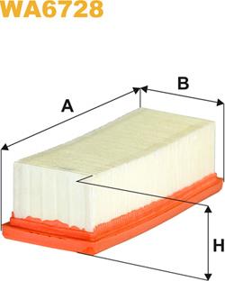 WIX Filters WA6728 - Filtre à air cwaw.fr