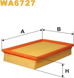 WIX Filters WA6727 - Filtre à air cwaw.fr