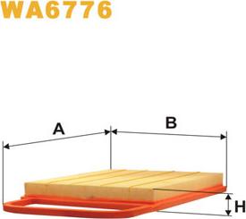 WIX Filters WA6776 - Filtre à air cwaw.fr