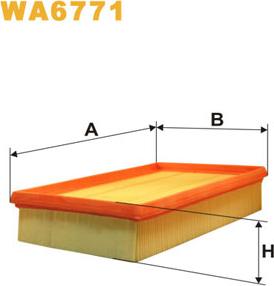 WIX Filters WA6771 - Filtre à air cwaw.fr