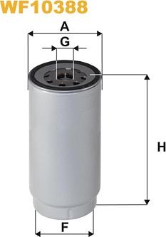 WIX Filters WF10388 - Filtre à carburant cwaw.fr