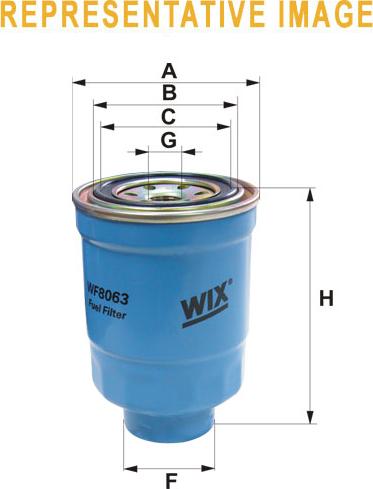 WIX Filters WF10216 - Filtre à carburant cwaw.fr