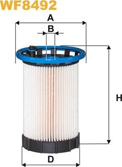 WIX Filters WF8492 - Filtre à carburant cwaw.fr