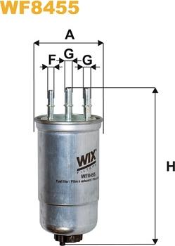 WIX Filters WF8455 - Filtre à carburant cwaw.fr