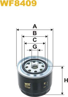 WIX Filters WF8409 - Filtre à carburant cwaw.fr