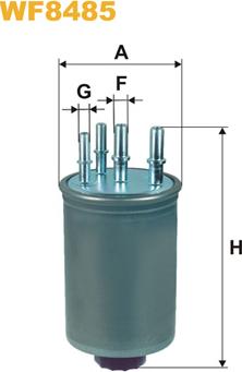 WIX Filters WF8485 - Filtre à carburant cwaw.fr