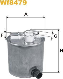 WIX Filters WF8479 - Filtre à carburant cwaw.fr