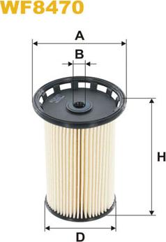 WIX Filters WF8470 - Filtre à carburant cwaw.fr