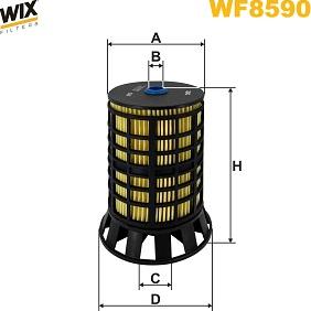 WIX Filters WF8590 - Filtre à carburant cwaw.fr