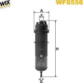 WIX Filters WF8556 - Filtre à carburant cwaw.fr