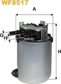 WIX Filters WF8517 - Filtre à carburant cwaw.fr