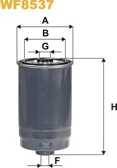 WIX Filters WF8537 - Filtre à carburant cwaw.fr