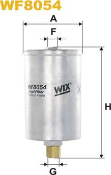 WIX Filters WF8054 - Filtre à carburant cwaw.fr