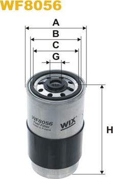 WIX Filters WF8056 - Filtre à carburant cwaw.fr