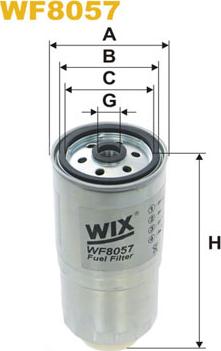 WIX Filters WF8057 - Filtre à carburant cwaw.fr