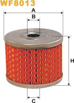 WIX Filters WF8013 - Filtre à carburant cwaw.fr