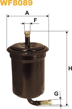 WIX Filters WF8089 - Filtre à carburant cwaw.fr