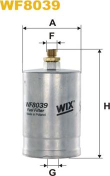 WIX Filters WF8039 - Filtre à carburant cwaw.fr