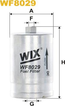 WIX Filters WF8029 - Filtre à carburant cwaw.fr