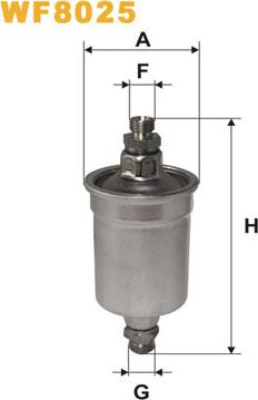 WIX Filters WF8025 - Filtre à carburant cwaw.fr