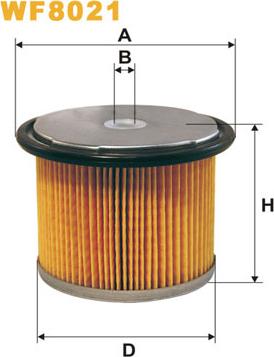 WIX Filters WF8021 - Filtre à carburant cwaw.fr