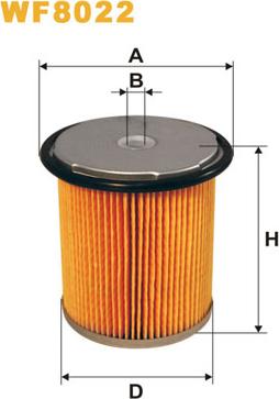 WIX Filters WF8022 - Filtre à carburant cwaw.fr