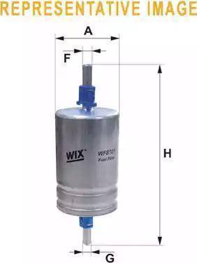 WIX Filters WF8396 - Filtre à carburant cwaw.fr