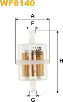 WIX Filters WF8140 - Filtre à carburant cwaw.fr