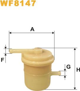 WIX Filters WF8147 - Filtre à carburant cwaw.fr