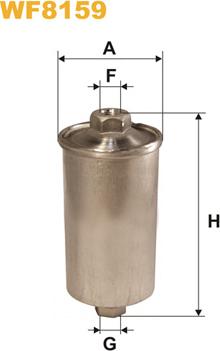 WIX Filters WF8159 - Filtre à carburant cwaw.fr