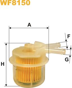 WIX Filters WF8150 - Filtre à carburant cwaw.fr