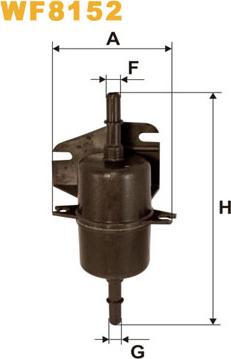 WIX Filters WF8152 - Filtre à carburant cwaw.fr