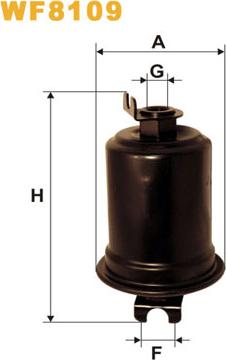 WIX Filters WF8109 - Filtre à carburant cwaw.fr