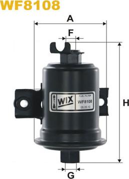 WIX Filters WF8108 - Filtre à carburant cwaw.fr