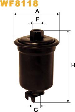 WIX Filters WF8118 - Filtre à carburant cwaw.fr