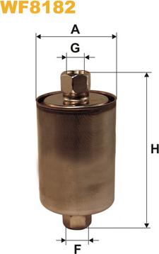 WIX Filters WF8182 - Filtre à carburant cwaw.fr