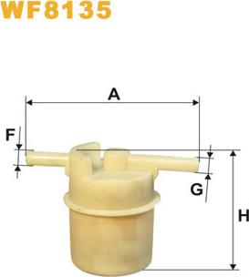 WIX Filters WF8135 - Filtre à carburant cwaw.fr