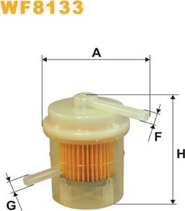 WIX Filters WF8133 - Filtre à carburant cwaw.fr